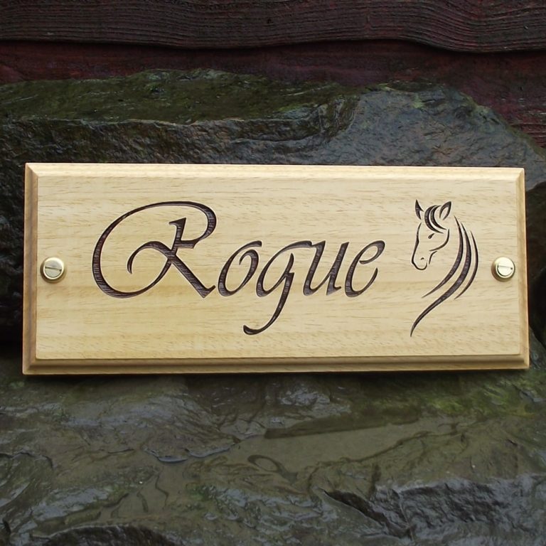 Horse Name Plates Stable Name Plates