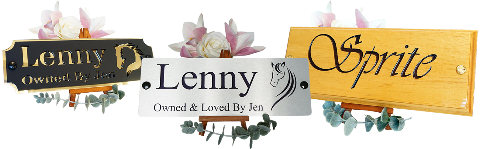 Stable Name Plates