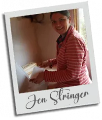 Jen Stringer Packing A Stable Name Plate